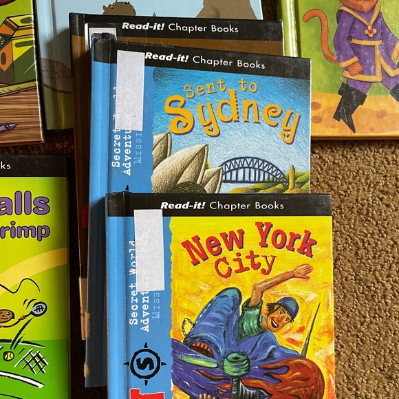 Read It Chapter Books Picture Window Hardcover Travel Math Homeschool Illustrate - Picture 2 of 10